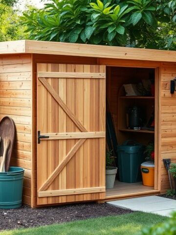 Zelf een tuinschuur bouwen: handige tips en stappen voor succes